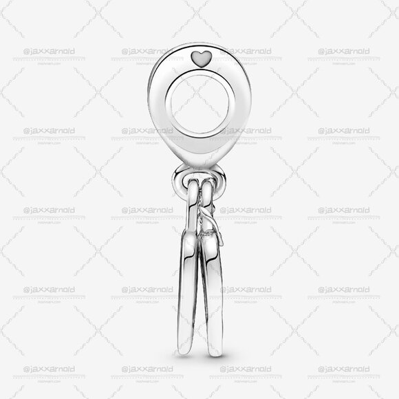 Pandora Rose Heart Padlock Dangle Charm - Picture 2 of 6